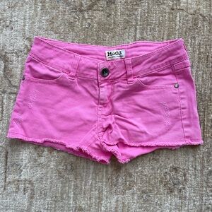 Mudd Pink Jean Shorts for Women